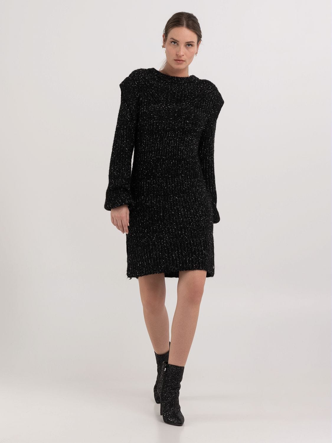 Vestito top lurex zara