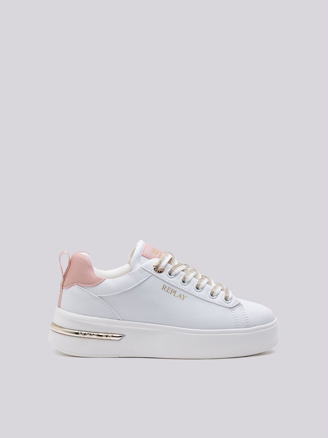 TWO TONE UNIVERSITY JR LACE UP SNEAKERS