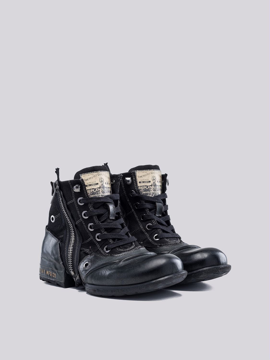 Men s CLUTCH lace up leather boots