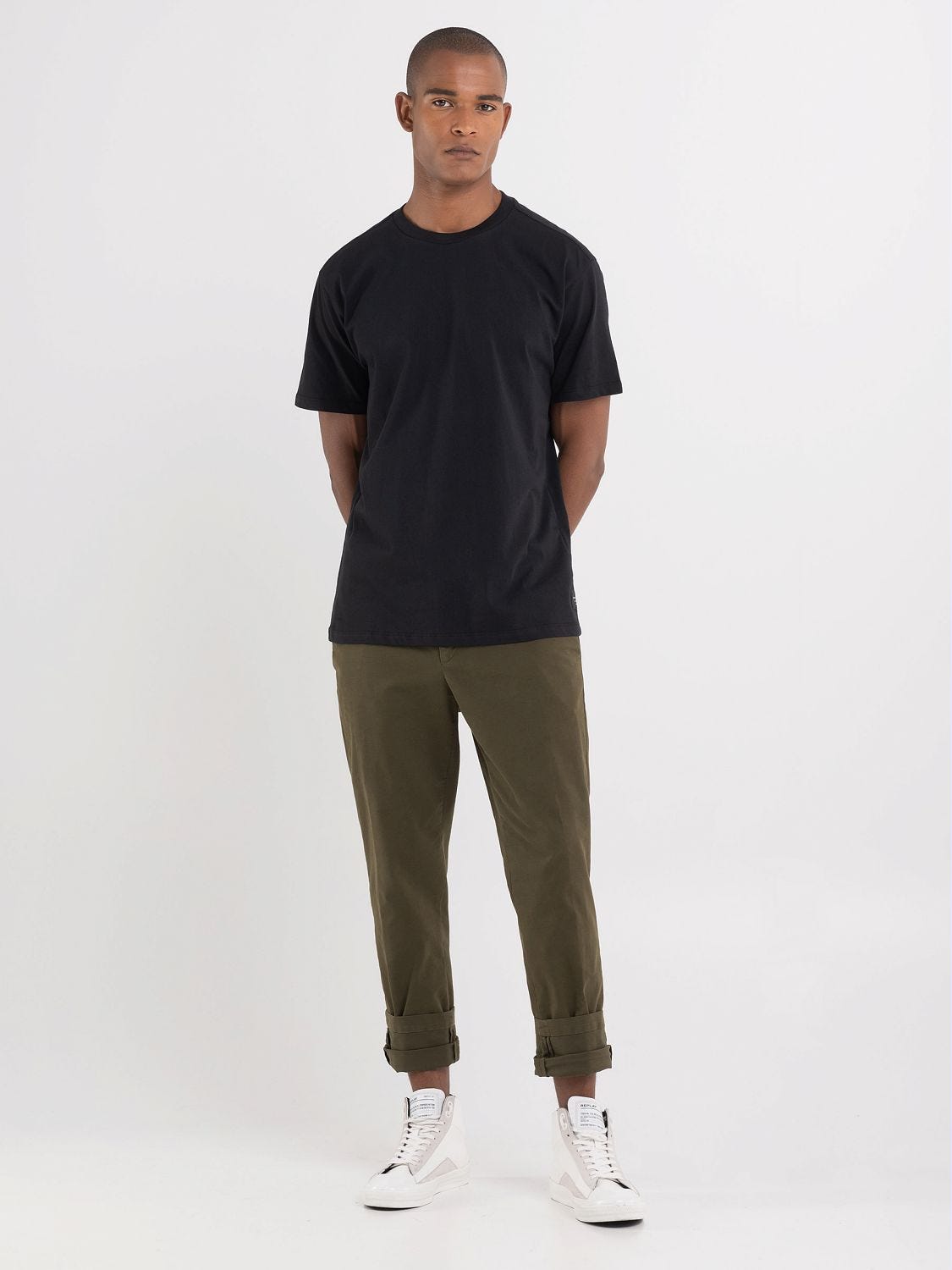 REPLAY SARTORIALE CREW NECK T SHIRT