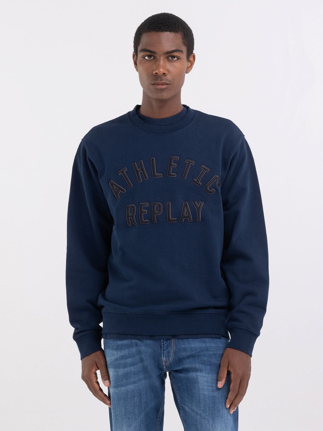 Athletic hotsell crewneck sweatshirt