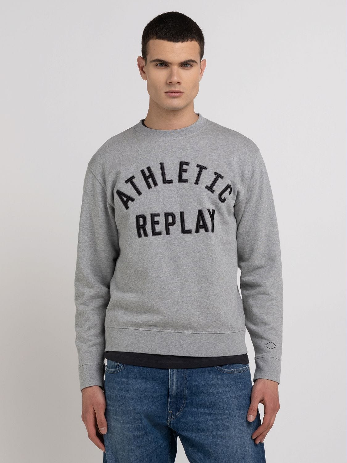 Capsule collection flag print clearance sweatshirt