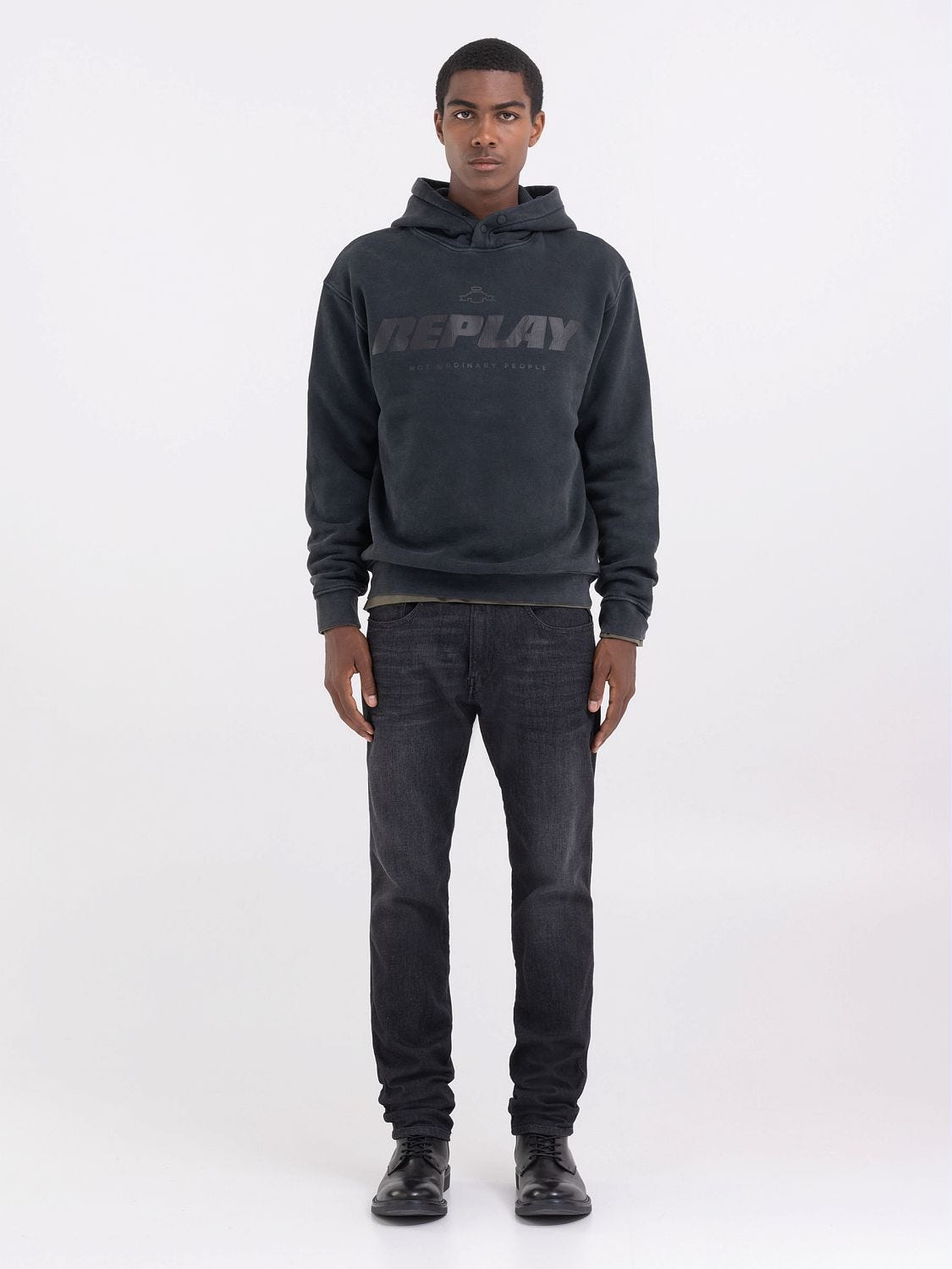 Sweatshirt replay top