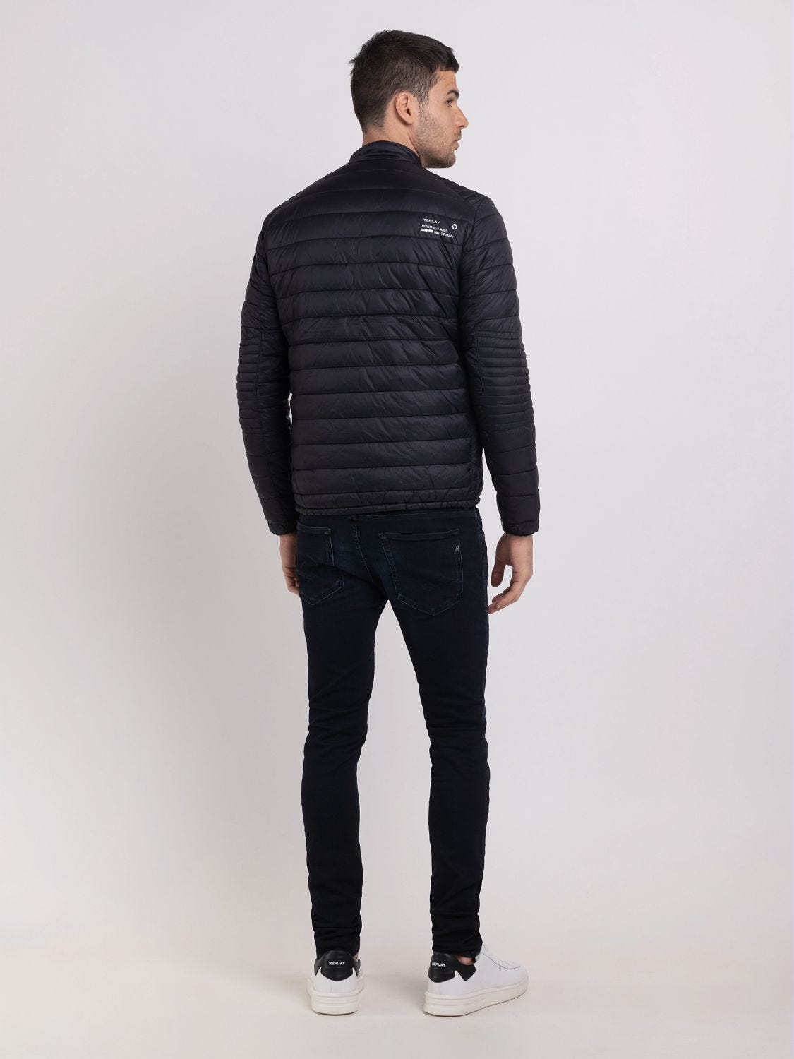 FULL-ZIP TECHNICAL FABRIC JACKET