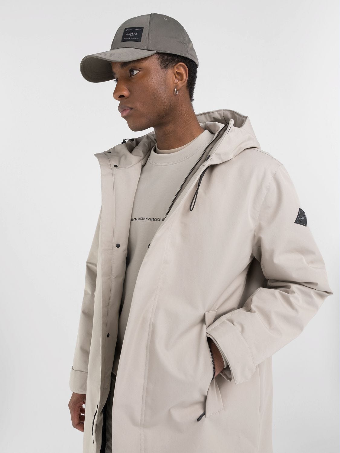 Replay parka jacket best sale