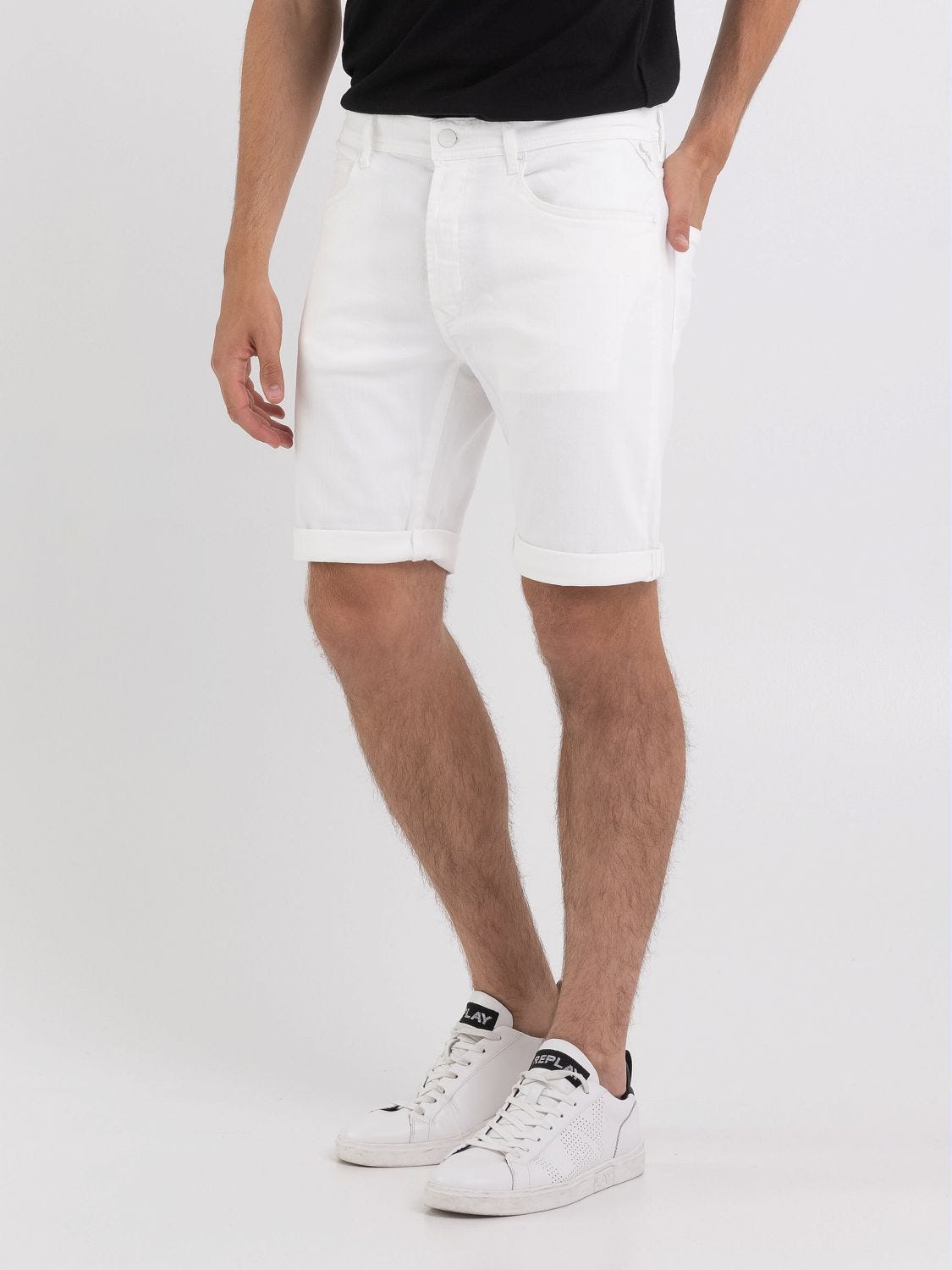 Tapered bermuda outlet shorts