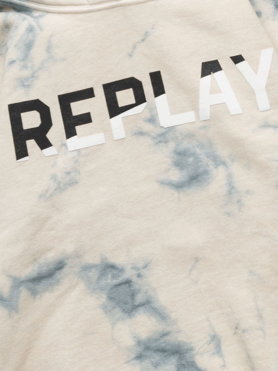 Daily paper tie dye top hoodie