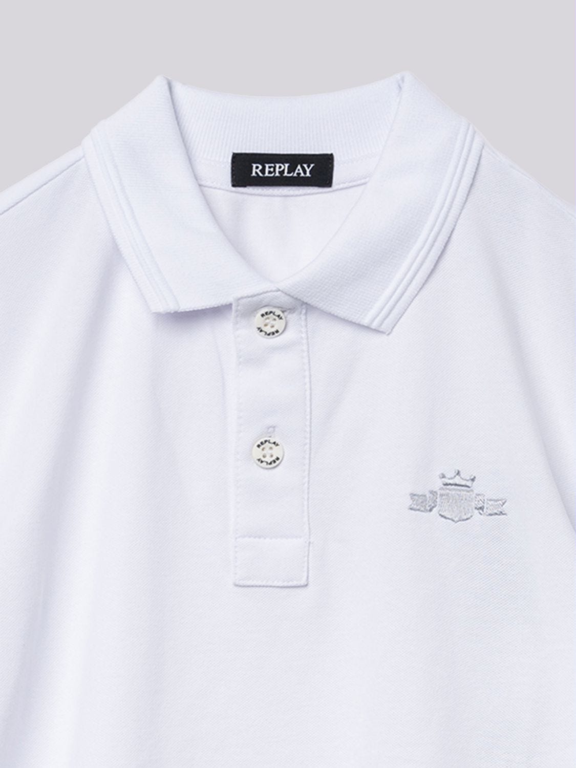 Archive logo cotton piqué polo shirt sale