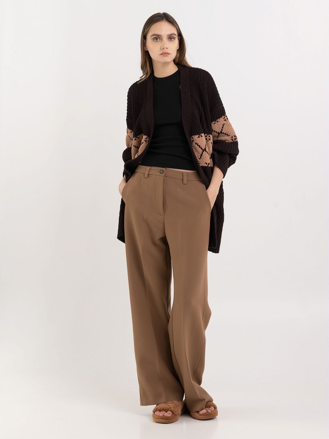Maxi store cardigan zara