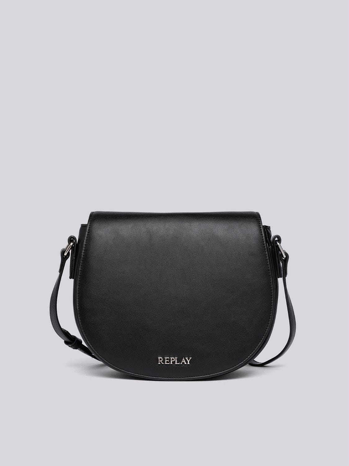 Solid Colour Saddle Bag