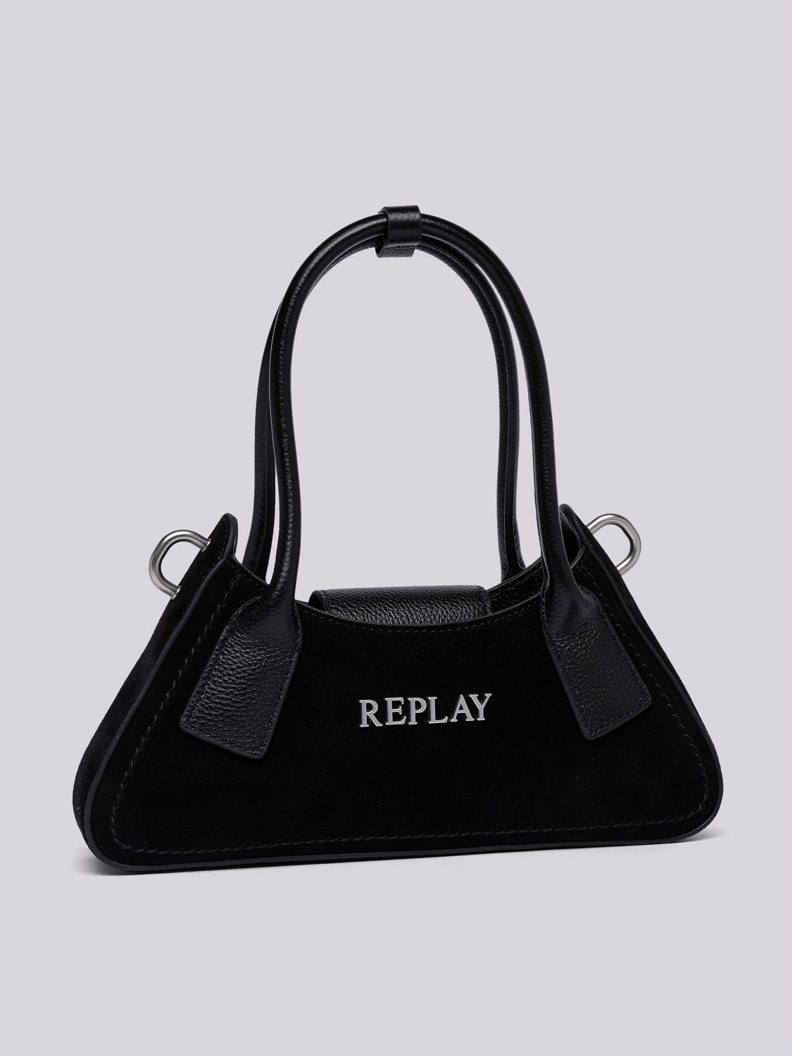 Suede Hobo Style Bag