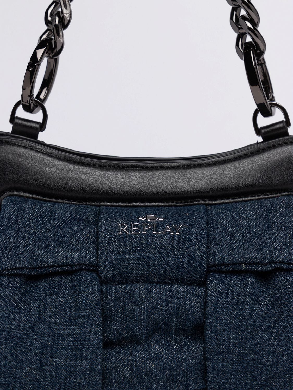 Jean medium shoulder bag top