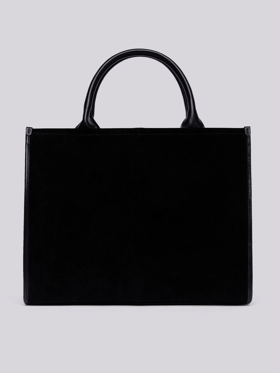 LARGE SUEDE TOTE BAG