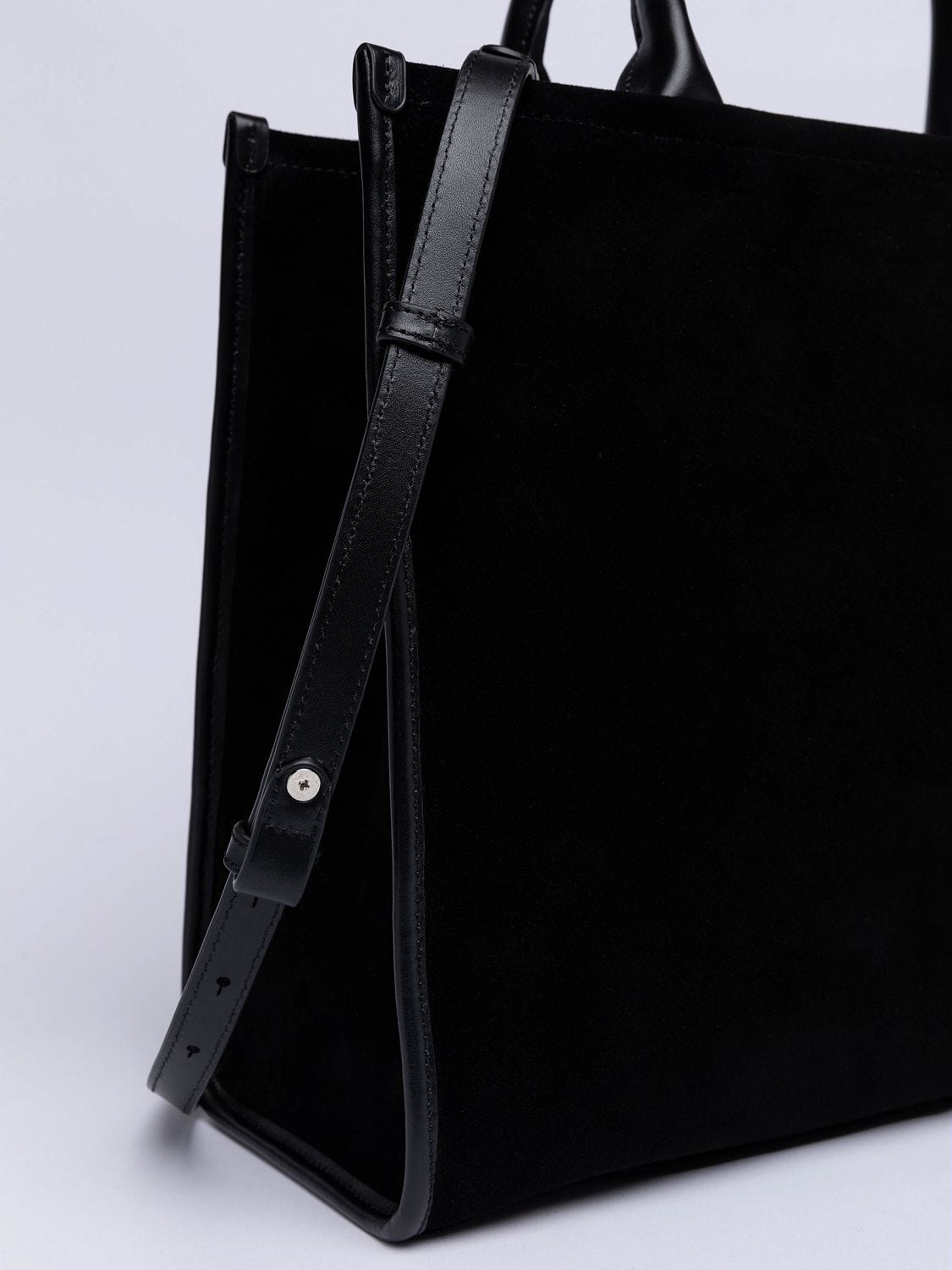 LARGE SUEDE TOTE BAG