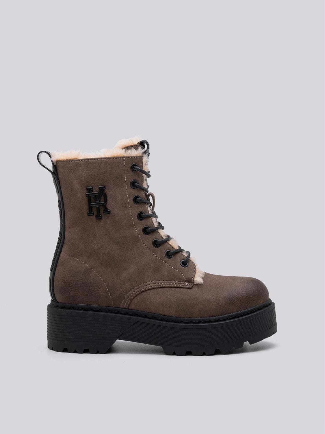 Luisa Hot Combat Boots with Laces