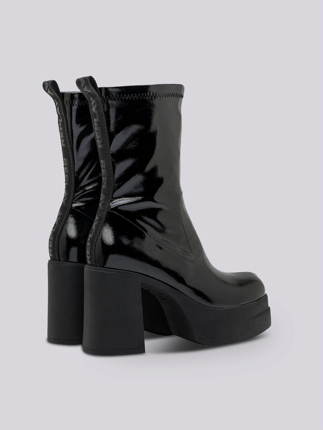 Platform studded deals boots