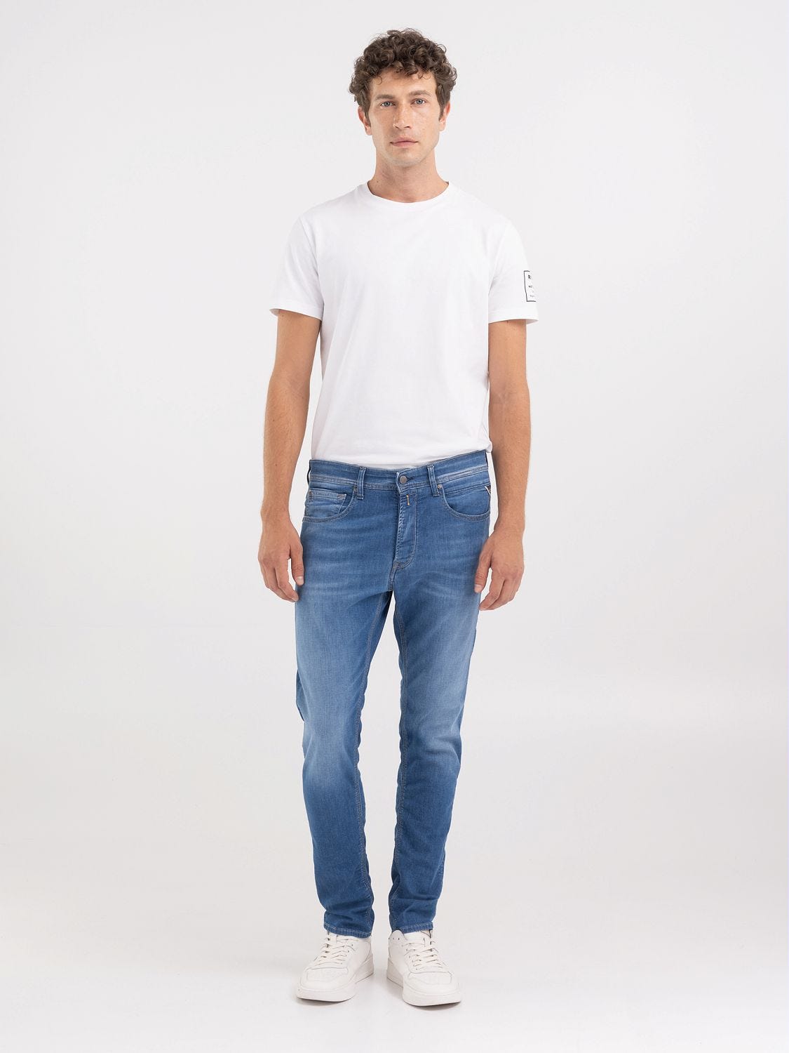 Mens light blue hot sale jeans regular fit