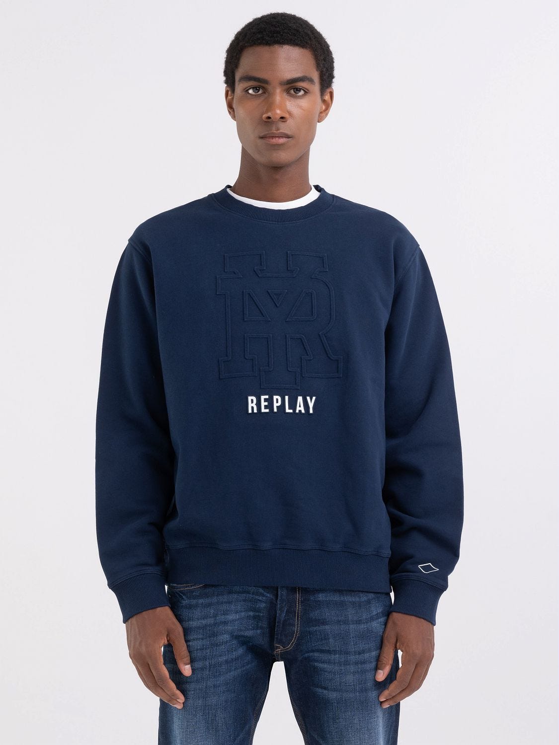 Crewneck sweat shirt top