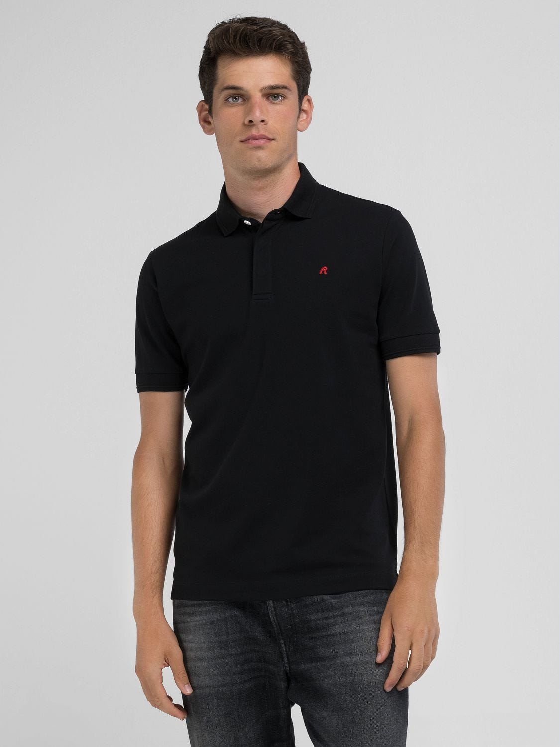 REGULAR FIT POLO SHIRT WITH EMBROIDERY