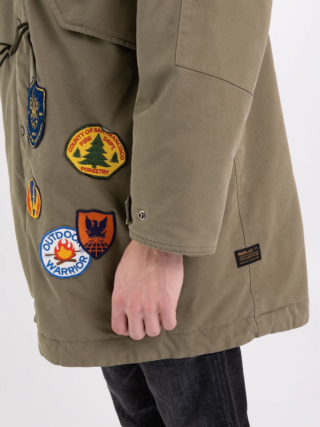 Parka patch online