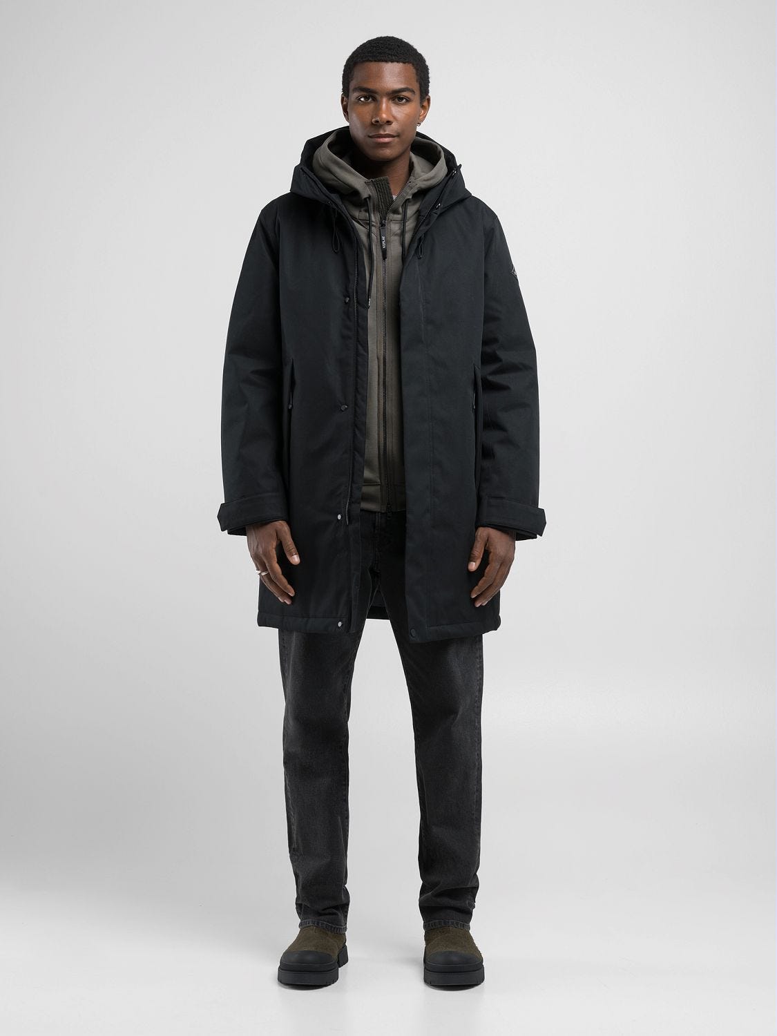 Sweatshirt parka new arrivals