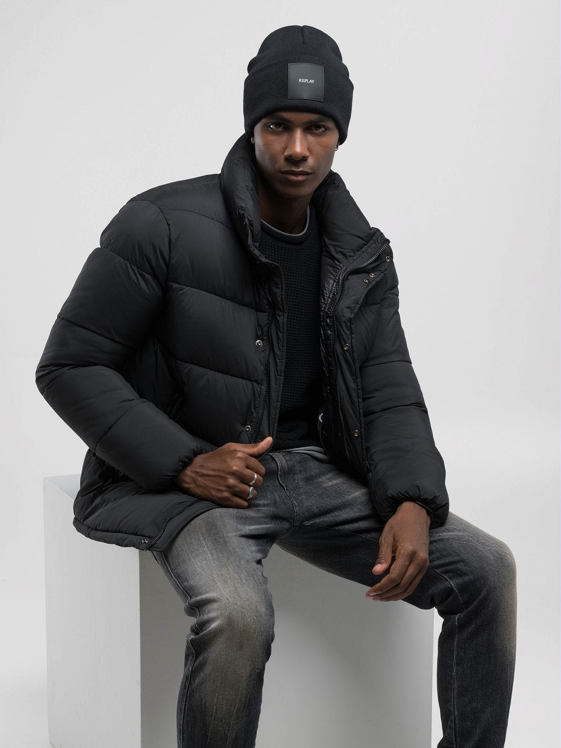 Jacket 100 polyester on sale