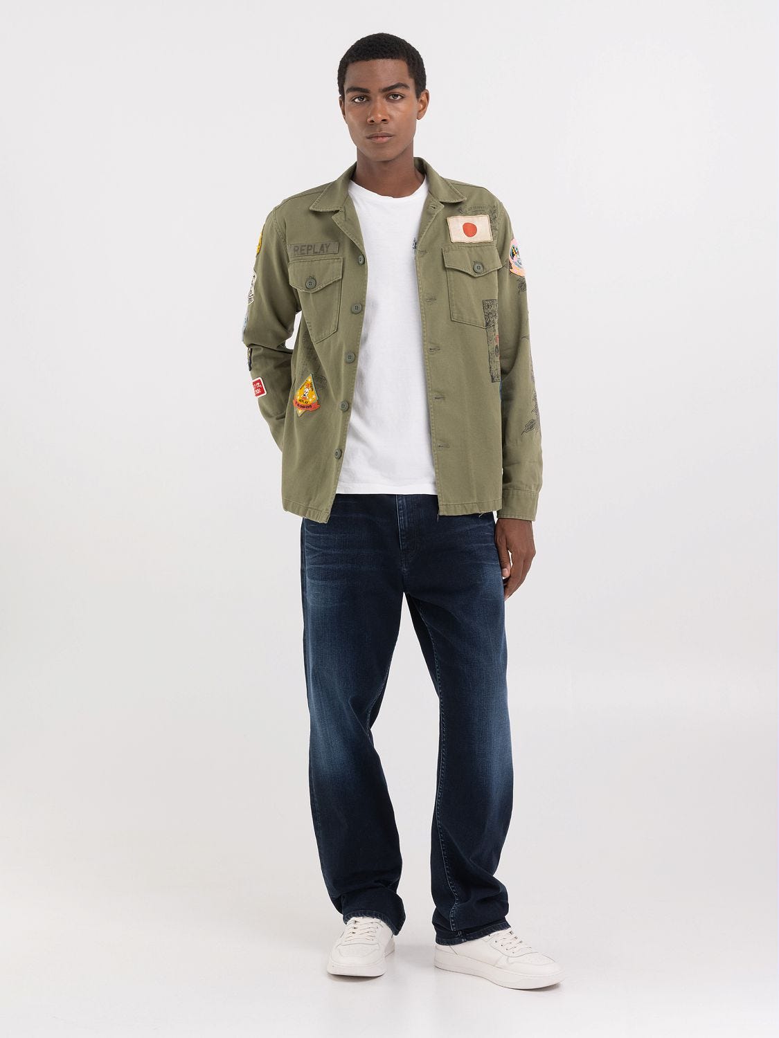 Replay jeans jacket sales