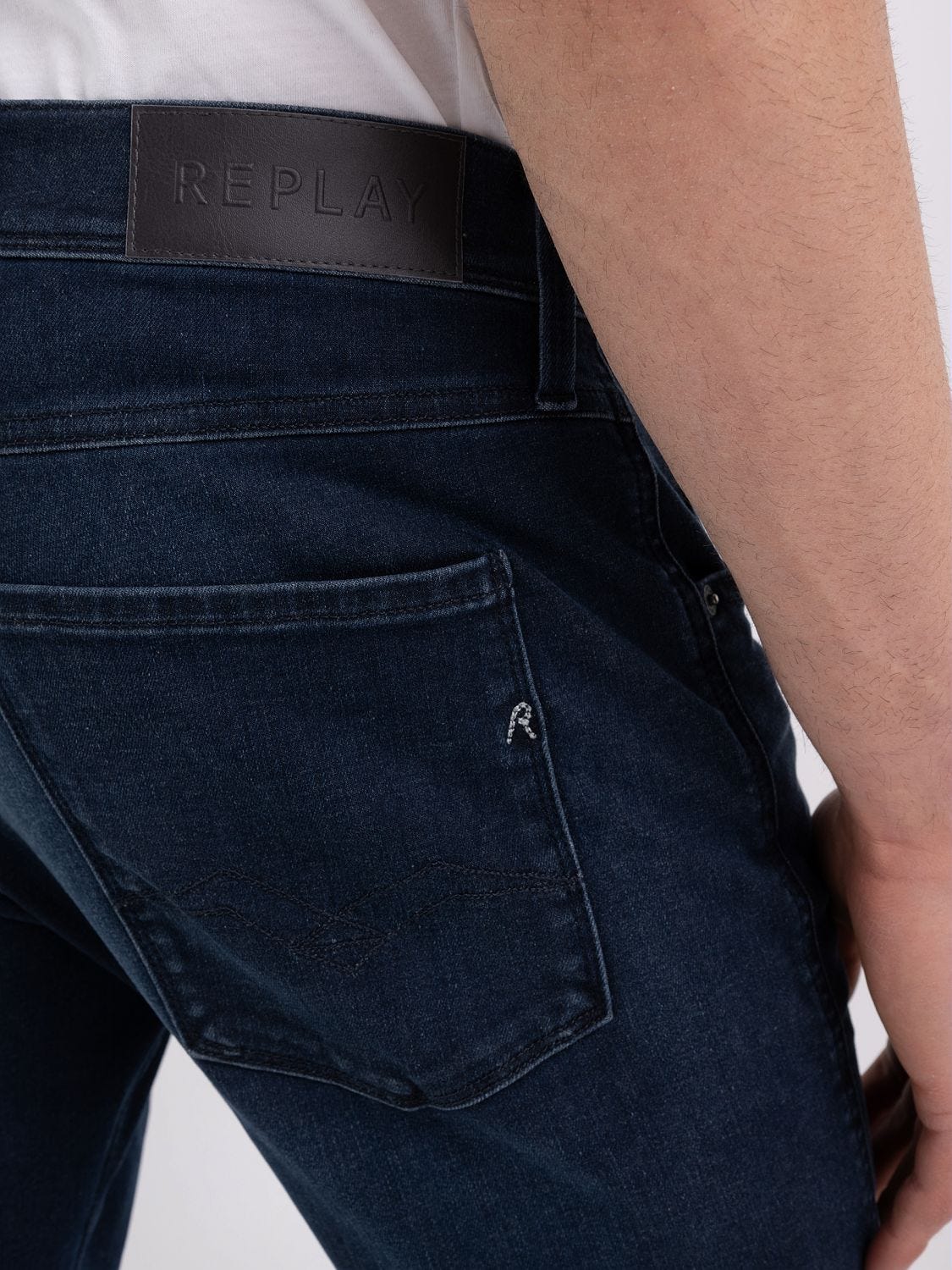 Replay jeans anbass hotsell hyperflex slim fit