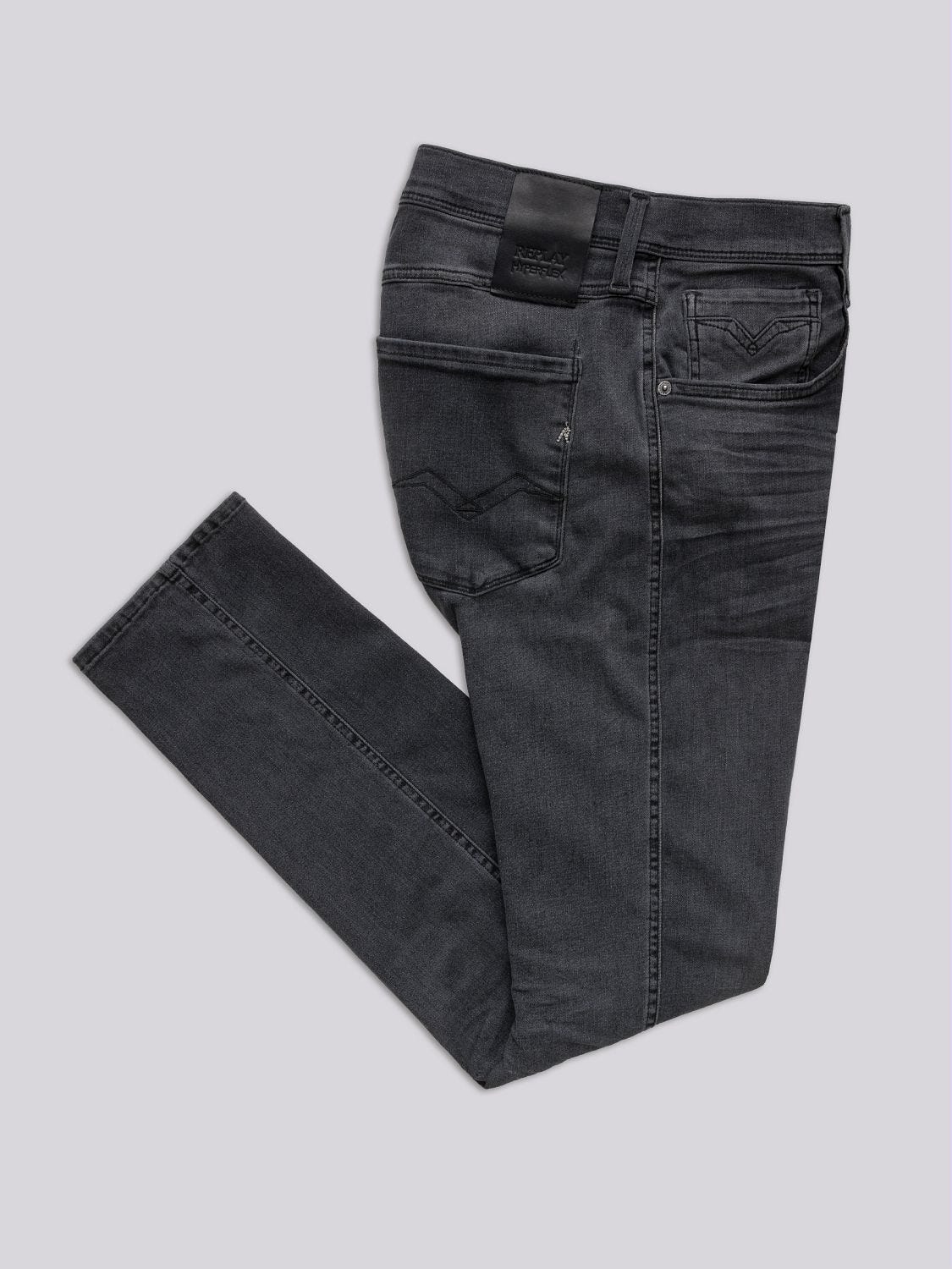 Replay hyperflex shop jeans grey
