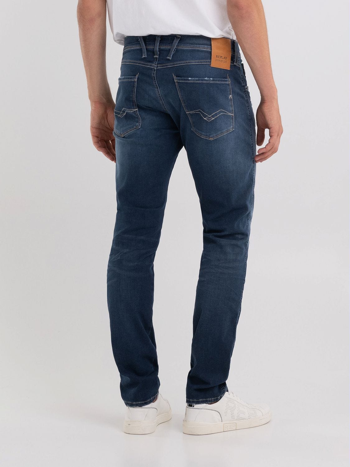 Replay jeans anbass sales hyperflex slim fit