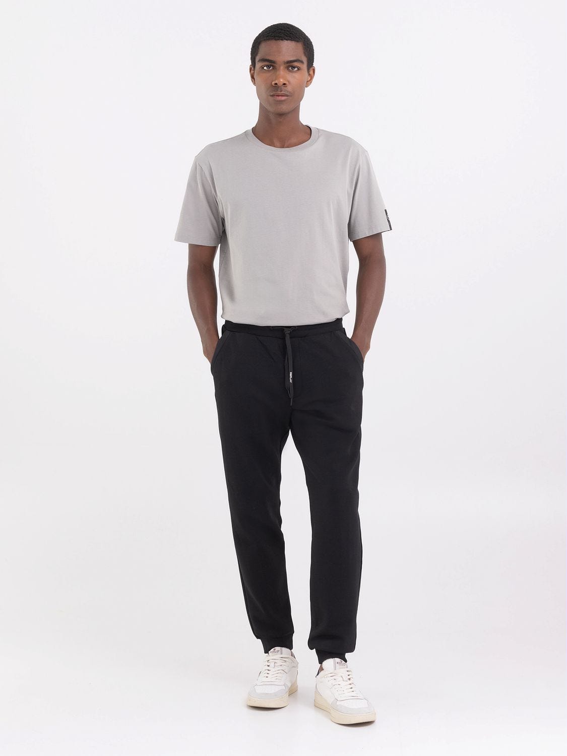 Drawstring jogger hotsell pants mens