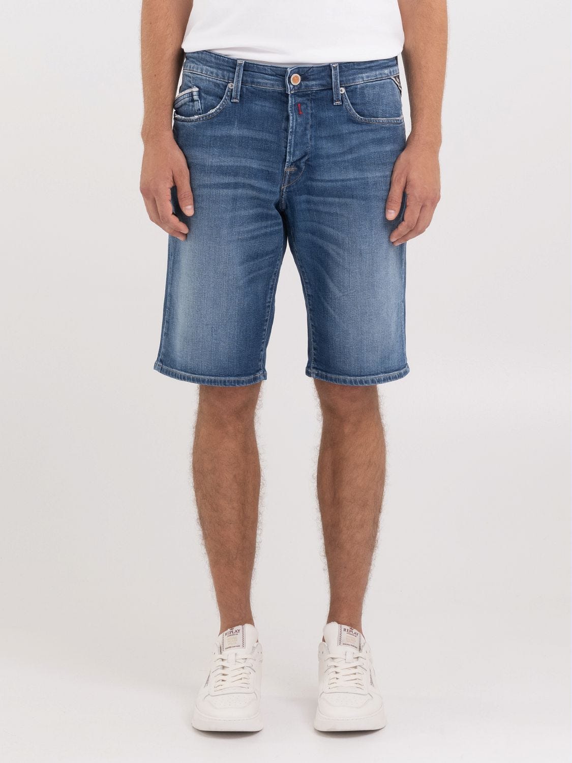 Replay denim shop shorts mens