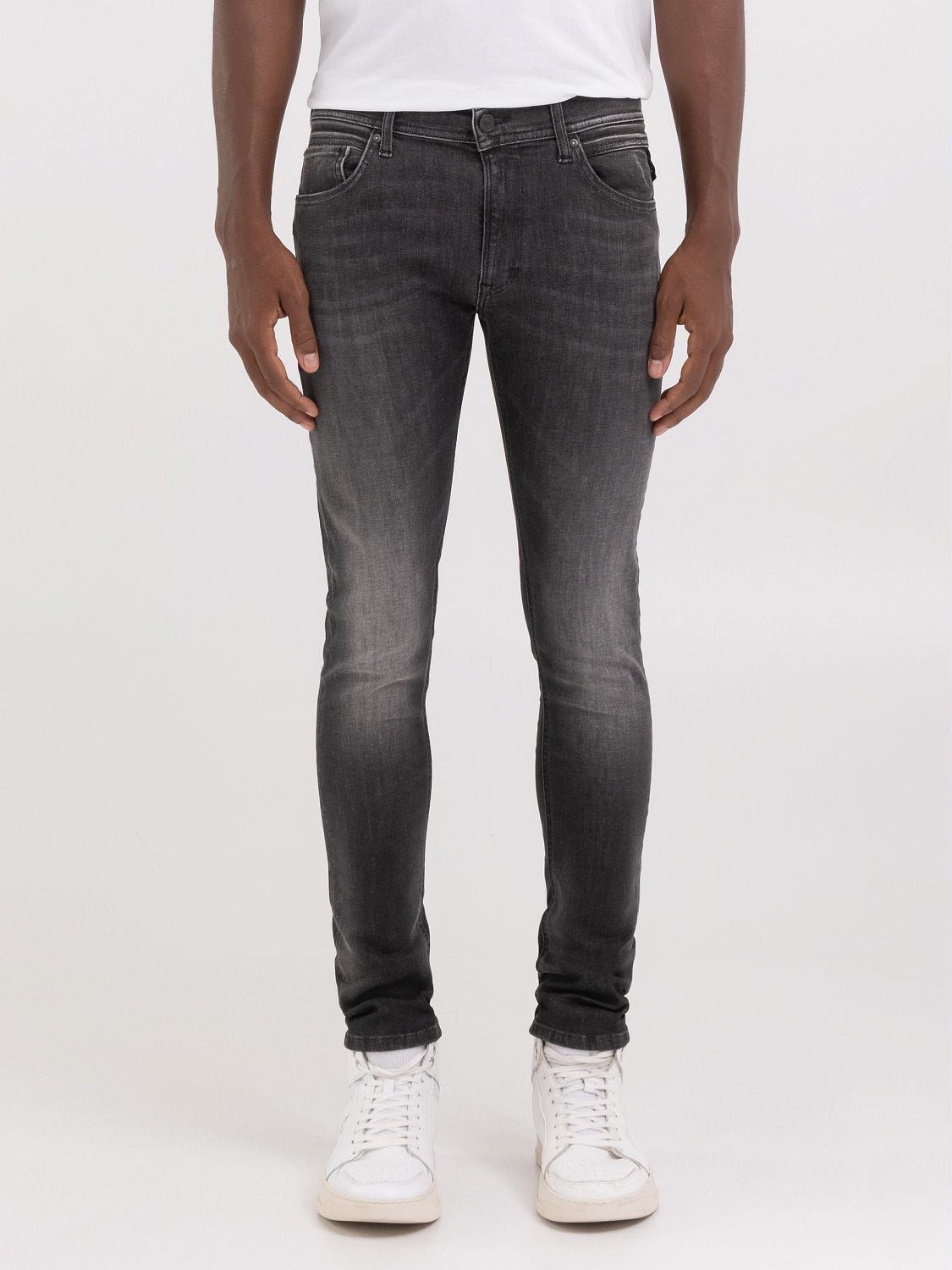 Grey skinny sale fit jeans