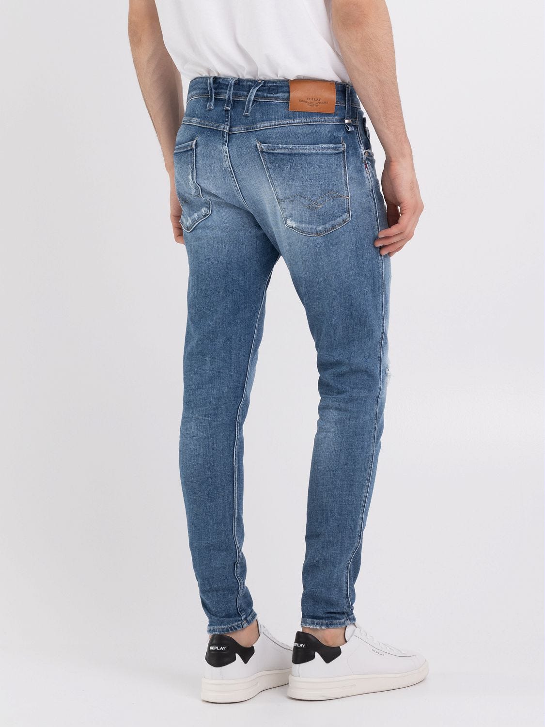 Replay skinny shop jeans sale