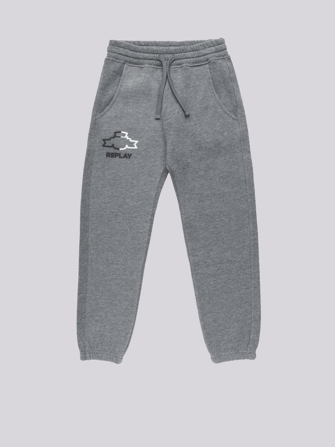 Slim fit jogger pants with print