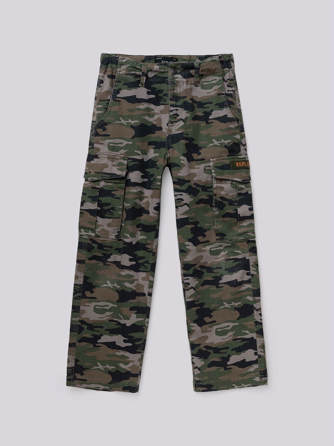 Tapered Fit Camouflage Trousers