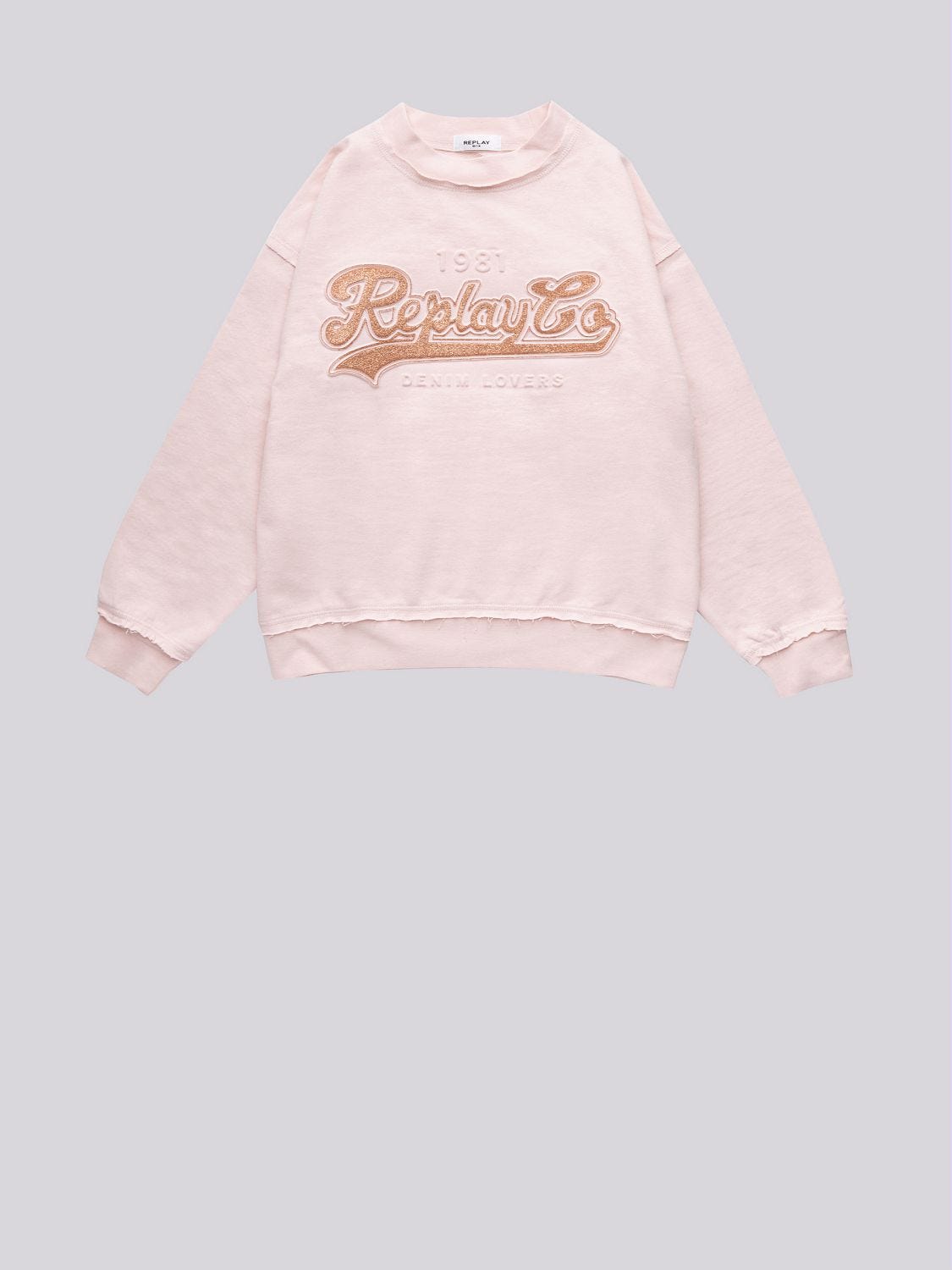 Pink sweatshirt sale new arrivals
