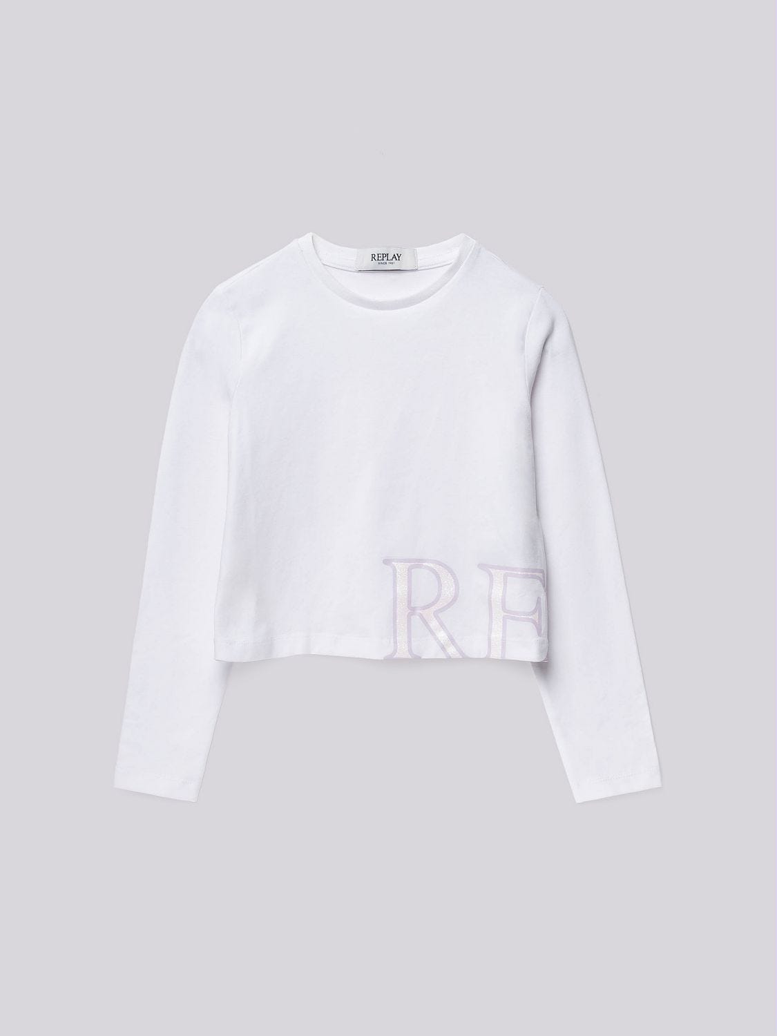 Cropped Jersey T Shirt