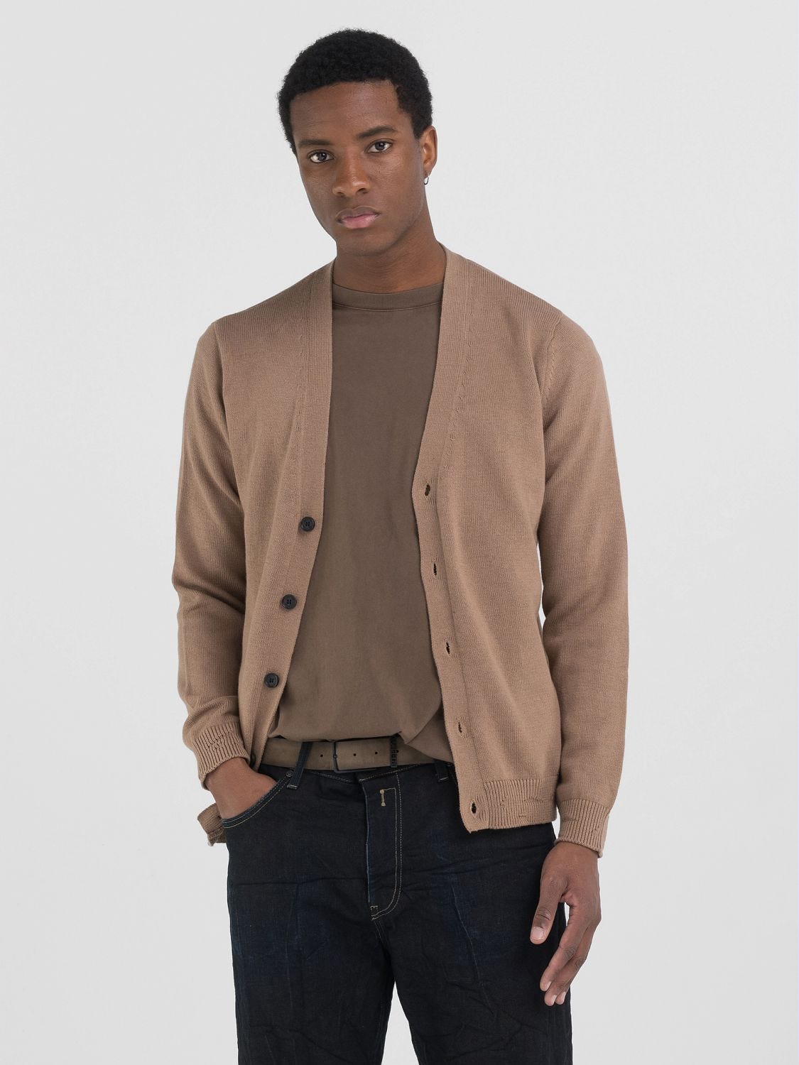 Cardigan replay top