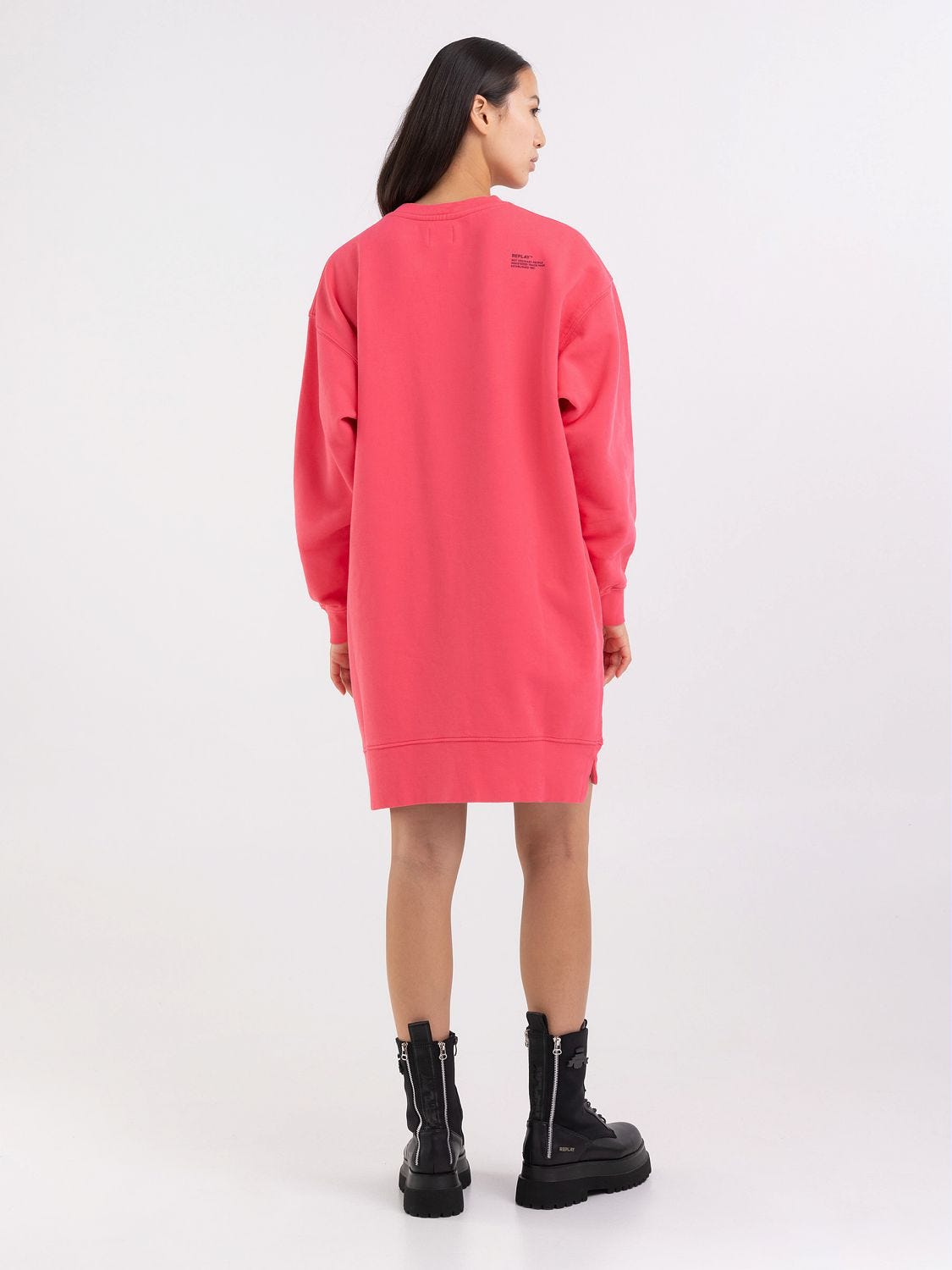 Oversized sweatshirt dress