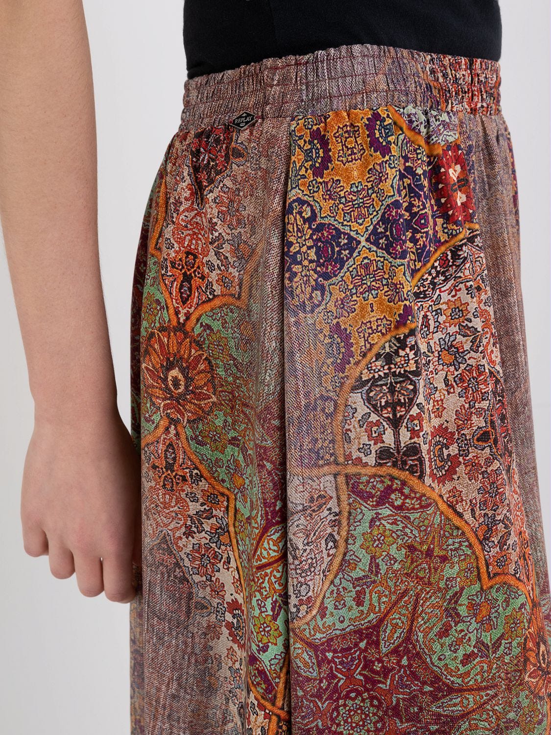 Replay maxi skirt top