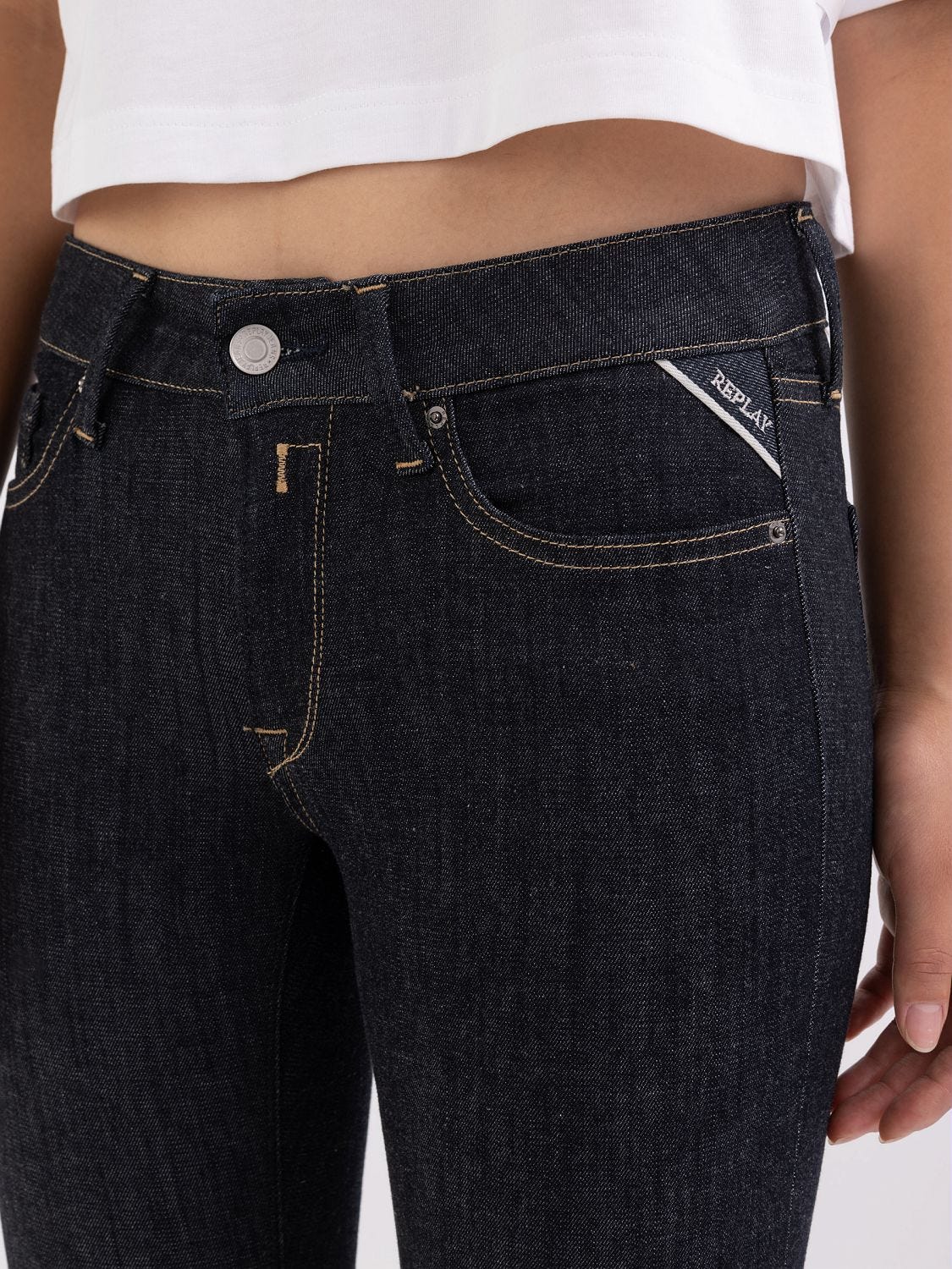 Replay jeans womens sale top