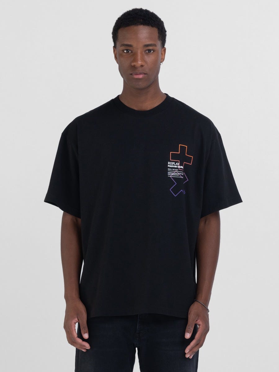 REPLAY X GARRIX SPECIAL EDITION IBIZA SUMMER 2024 CREW NECK T SHIRT