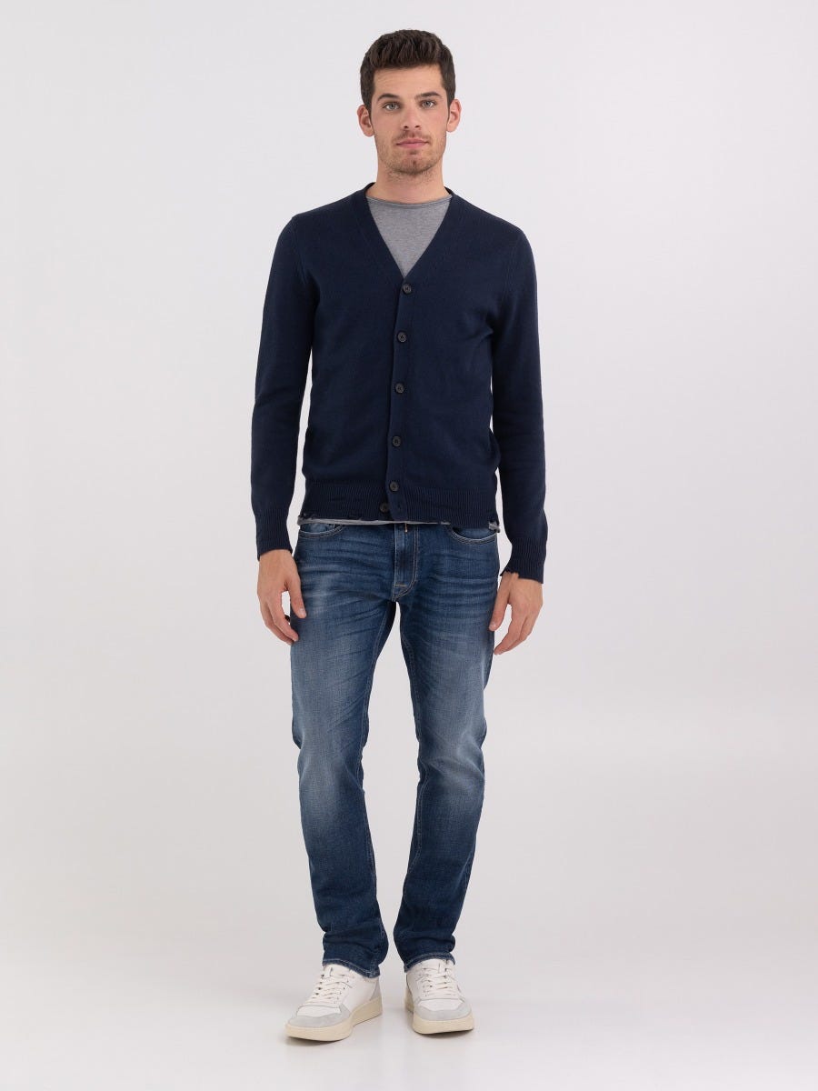 Next navy blue top cardigan