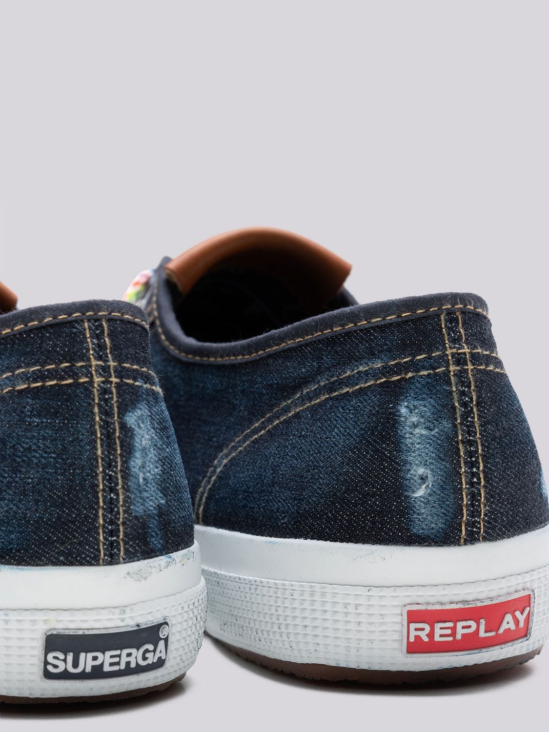 Superga senza lacci sales uomo