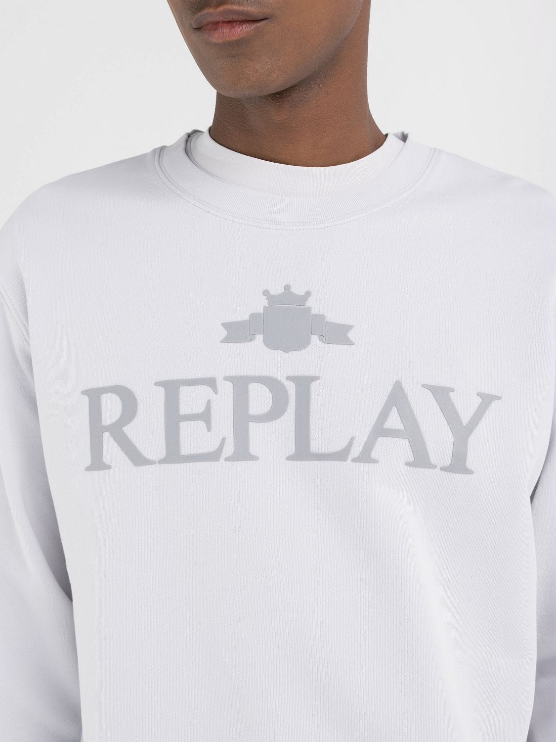 SWEATSHIRT MIT ARCHIV LOGO