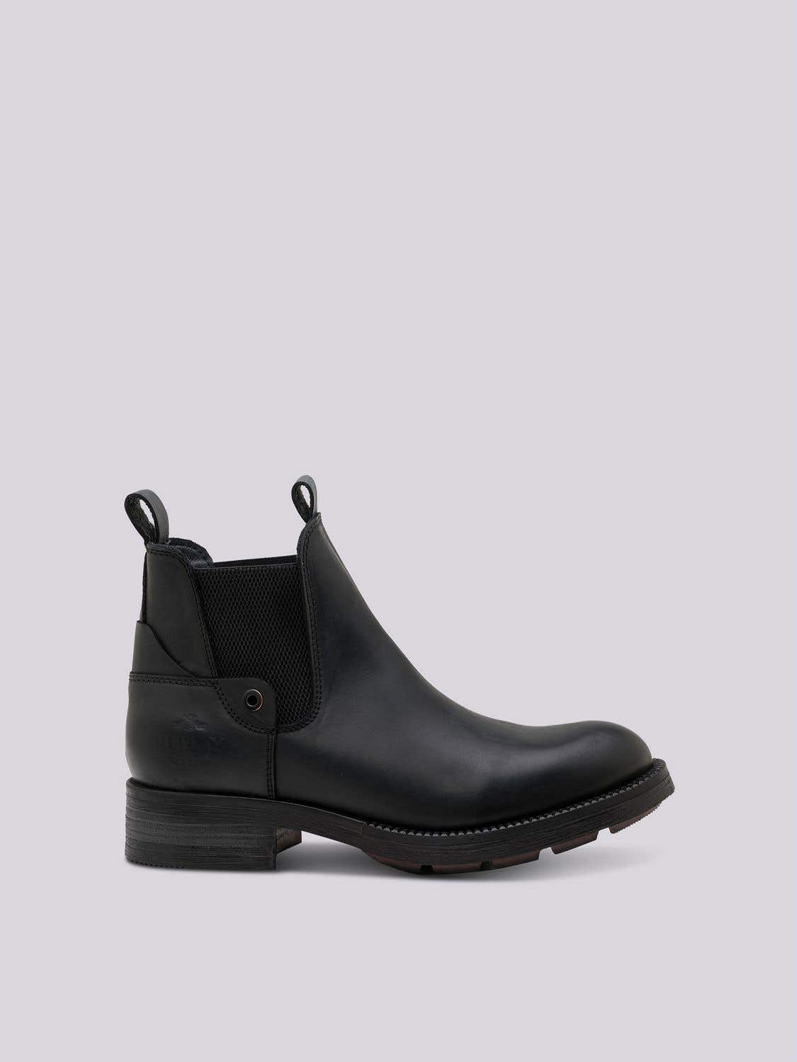 sale black leather ankle boots