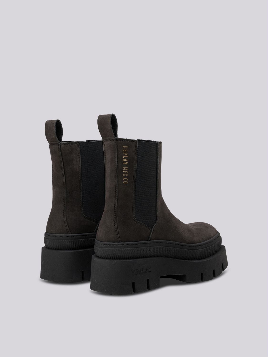 Ladies black suede chelsea boots sales