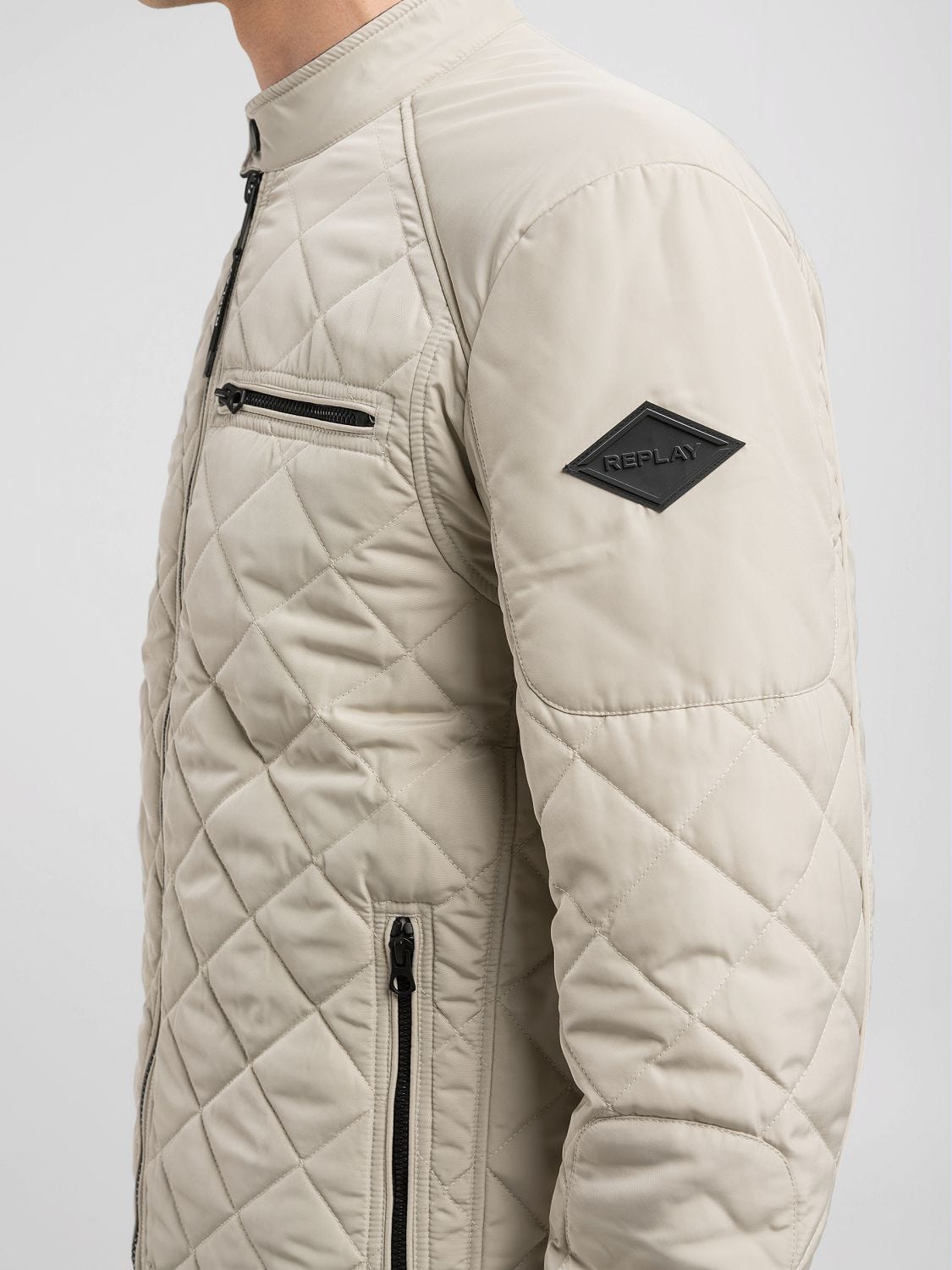 Replay quilted jacket discount
