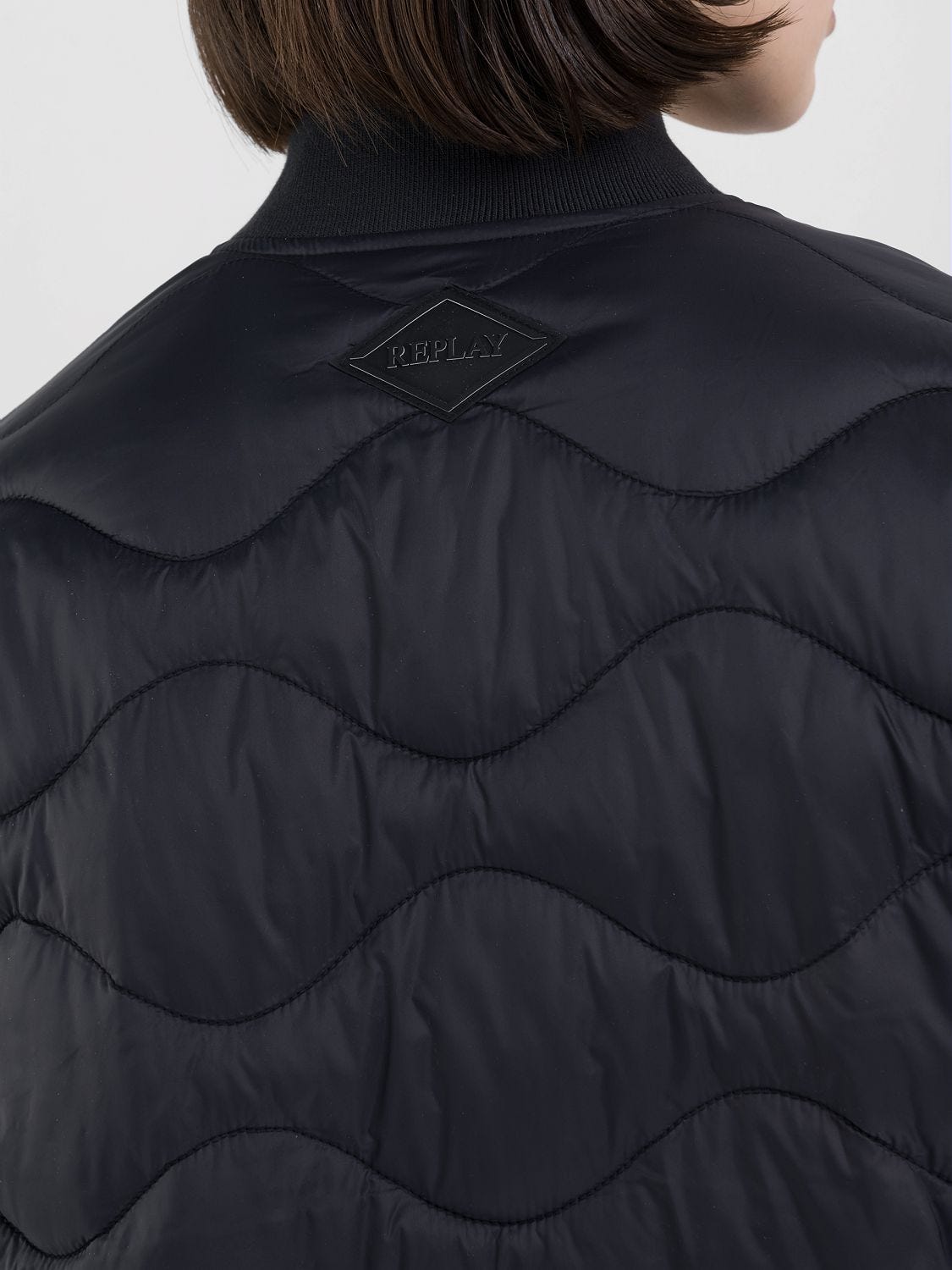 Replay quilted jacket on sale